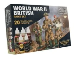 The Army Painter Warpaints Fanatic: Historical - WWII British Paint Set