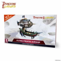 Dungeons & Lasers: Miniatures - Deuslair Flying Pirates Airship