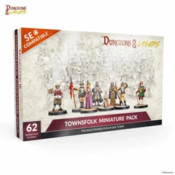 Dungeons & Lasers: Miniatures - Townsfolk Miniature Pack