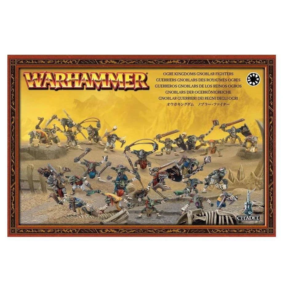 Games Workshop Gnoblars Ogor Mawtribes