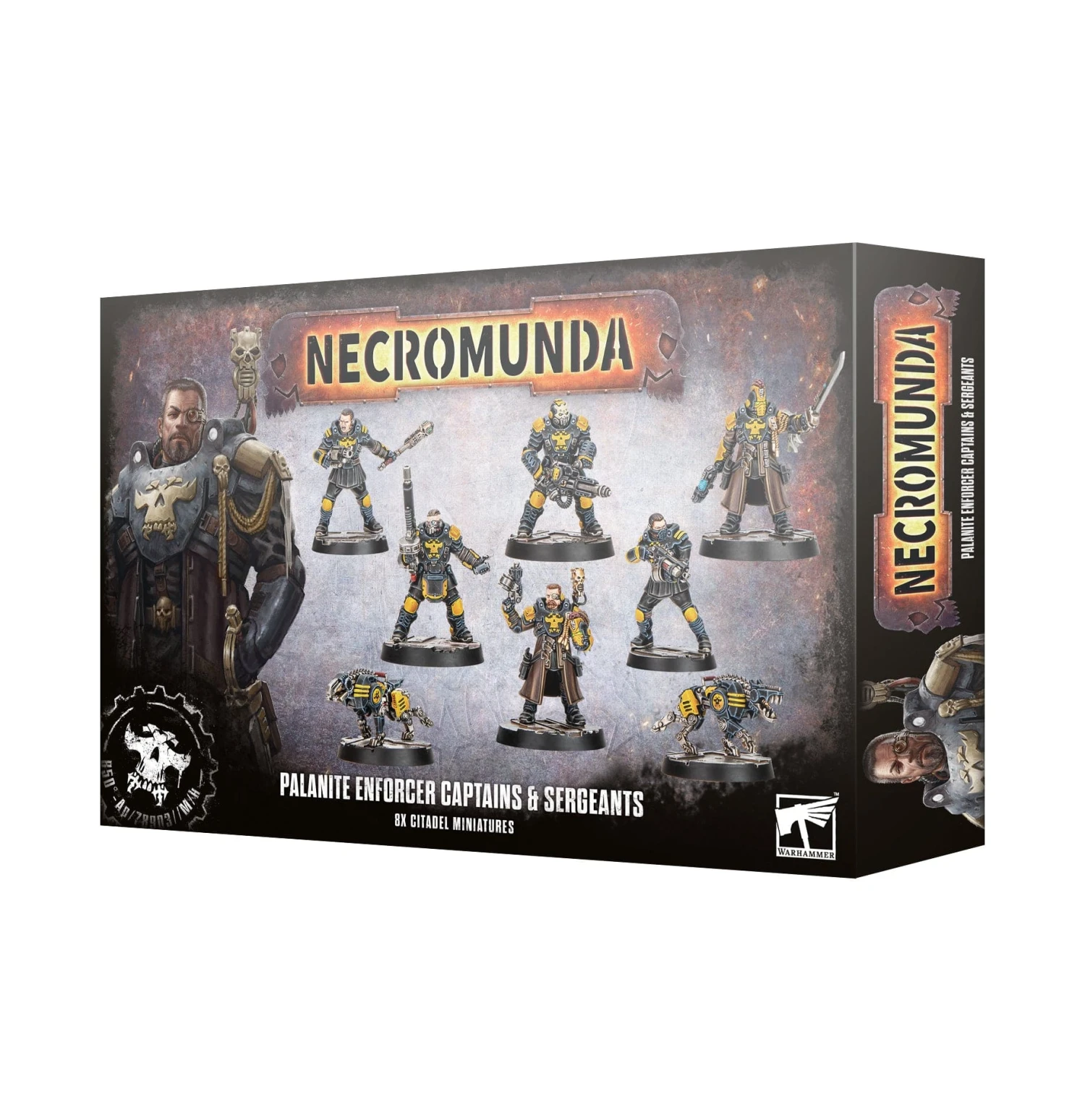 Games Workshop Necromunda: Palanite Enforcer Captains & Sergeants