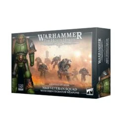Games Workshop MKII Veteran Squad With Disintegrator Weapons
