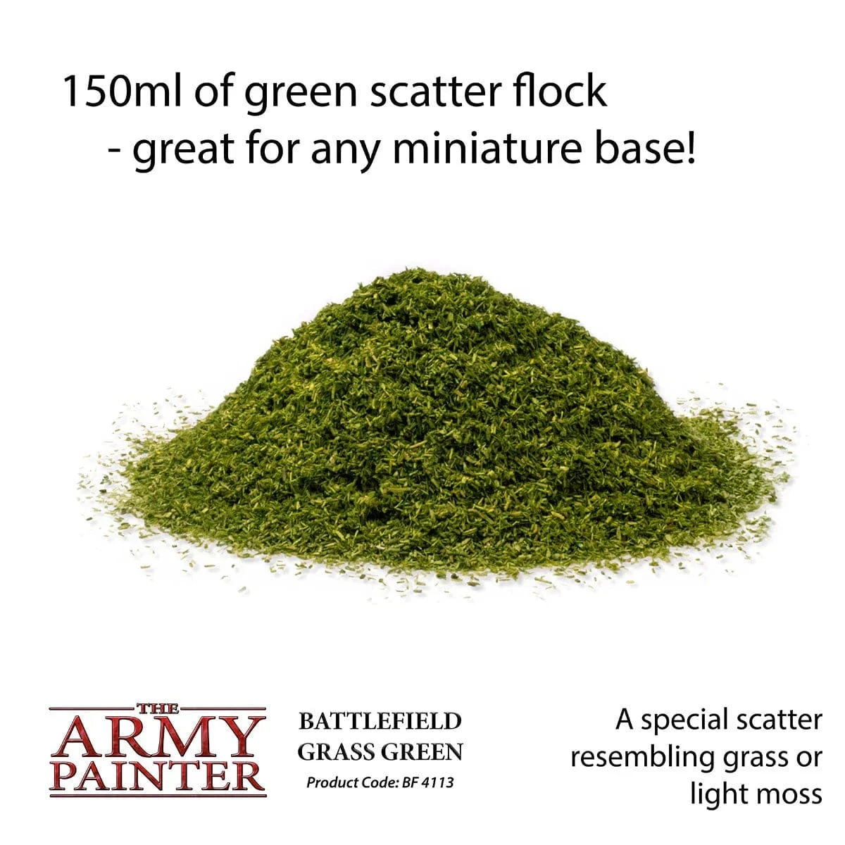 The Army Painter Battlefield Basing: Battlefield Grass Green - Image 2