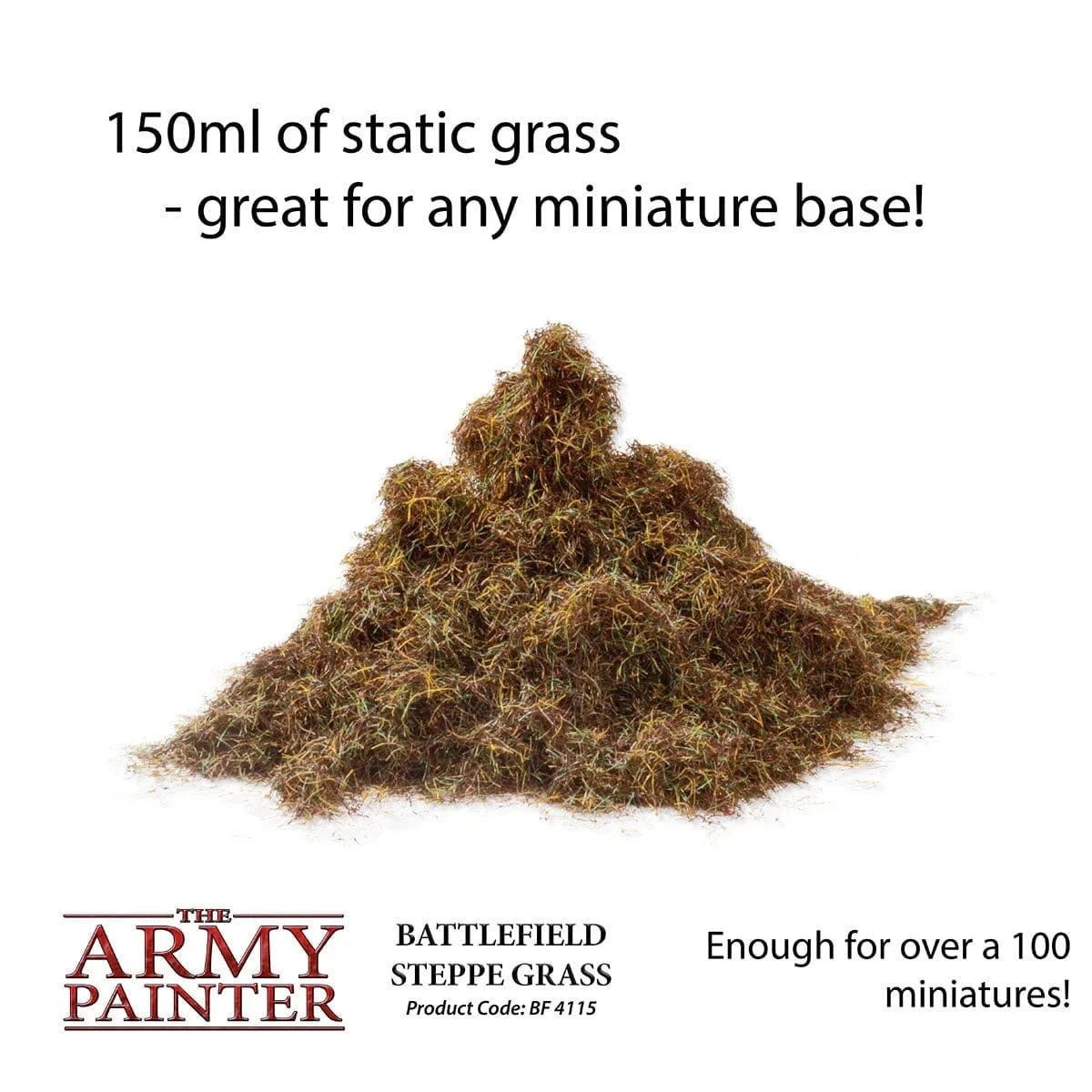 The Army Painter Battlefield Basing: Battlefield Steppe Grass - Image 2