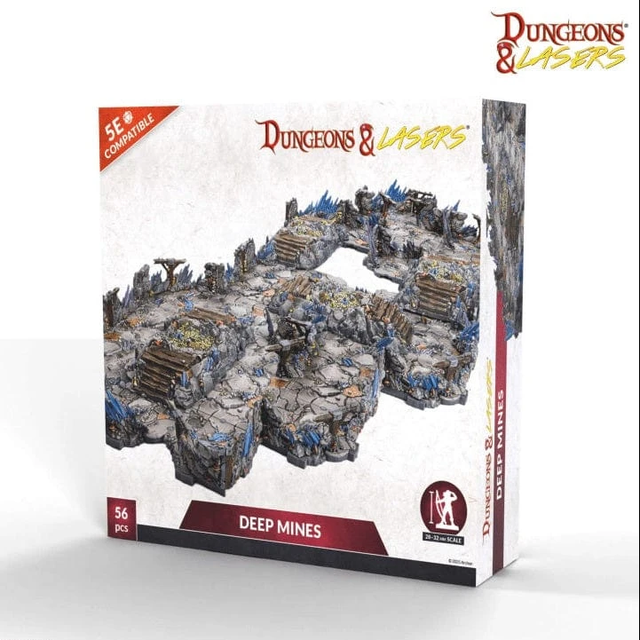 Dungeons & Lasers: Caves Series - Deep Mines Terrain