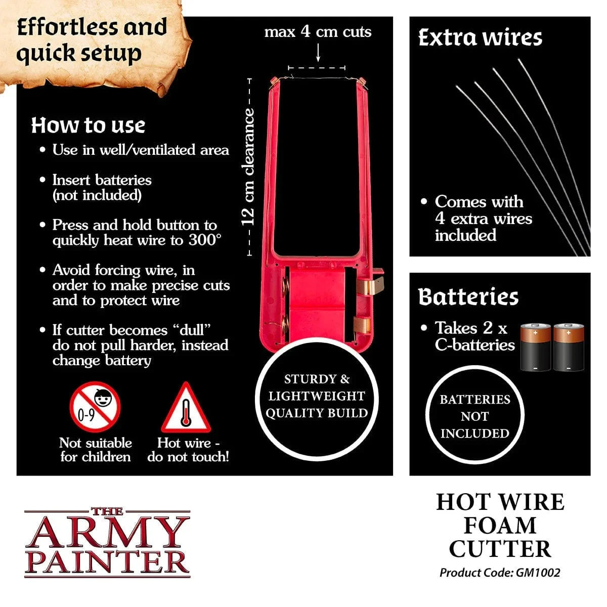 The Army Painter Gamemaster: Hot Wire Foam Cutter - Image 2