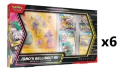 Pokemon Iono's Bellibolt Ex Premium Collection [x6] Case