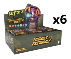 ASMODEE Keyforge: Winds Of Exchange [x6] Sealed Deck Display Case