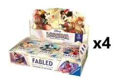 Ravensburger Lorcana: Fabled [x4] Booster Case