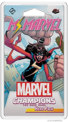 ASMODEE Marvel Champions: Ms. Marvel Hero Pack