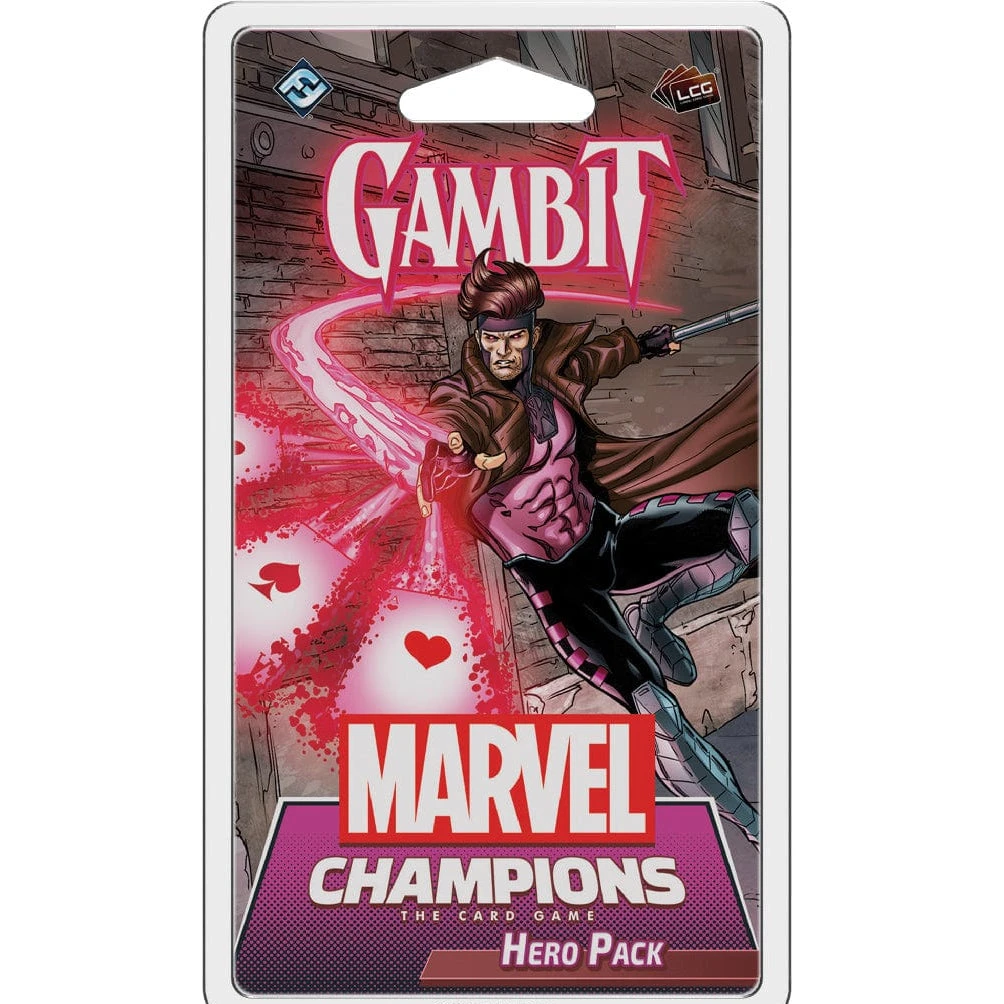 ASMODEE Marvel Champions: Gambit Hero Pack