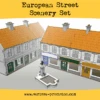 European Street Scenery Set (Unpainted)