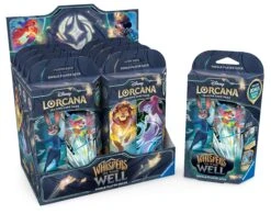 Ravensburger Lorcana: Whispers In The Well [x8] Starter Deck Display