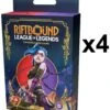 Riftbound - League Of Legends TCG: Origins Champion Deck Sealed Display (4) - Jinx