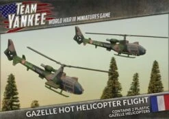 French Gazelle HOT Helicopter Flight