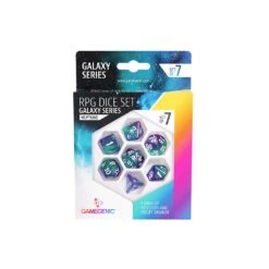 ASMODEE Galaxy Series - Neptune - RPG Dice Set (7pcs)