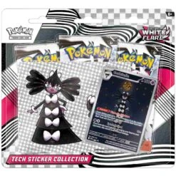 Pokemon White Flare SV10.5 3-Pack Tech Sticker Collection