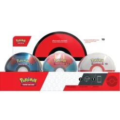 Pokemon Q3 2023 Poke Ball Tin Sealed Display