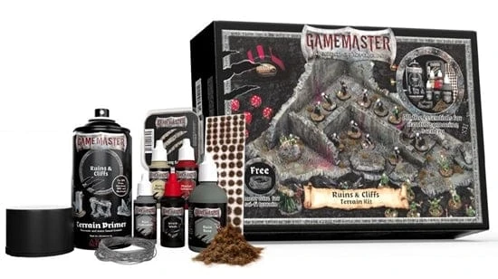 The Army Painter Gamemaster: Ruins & Cliffs Terrain Kit