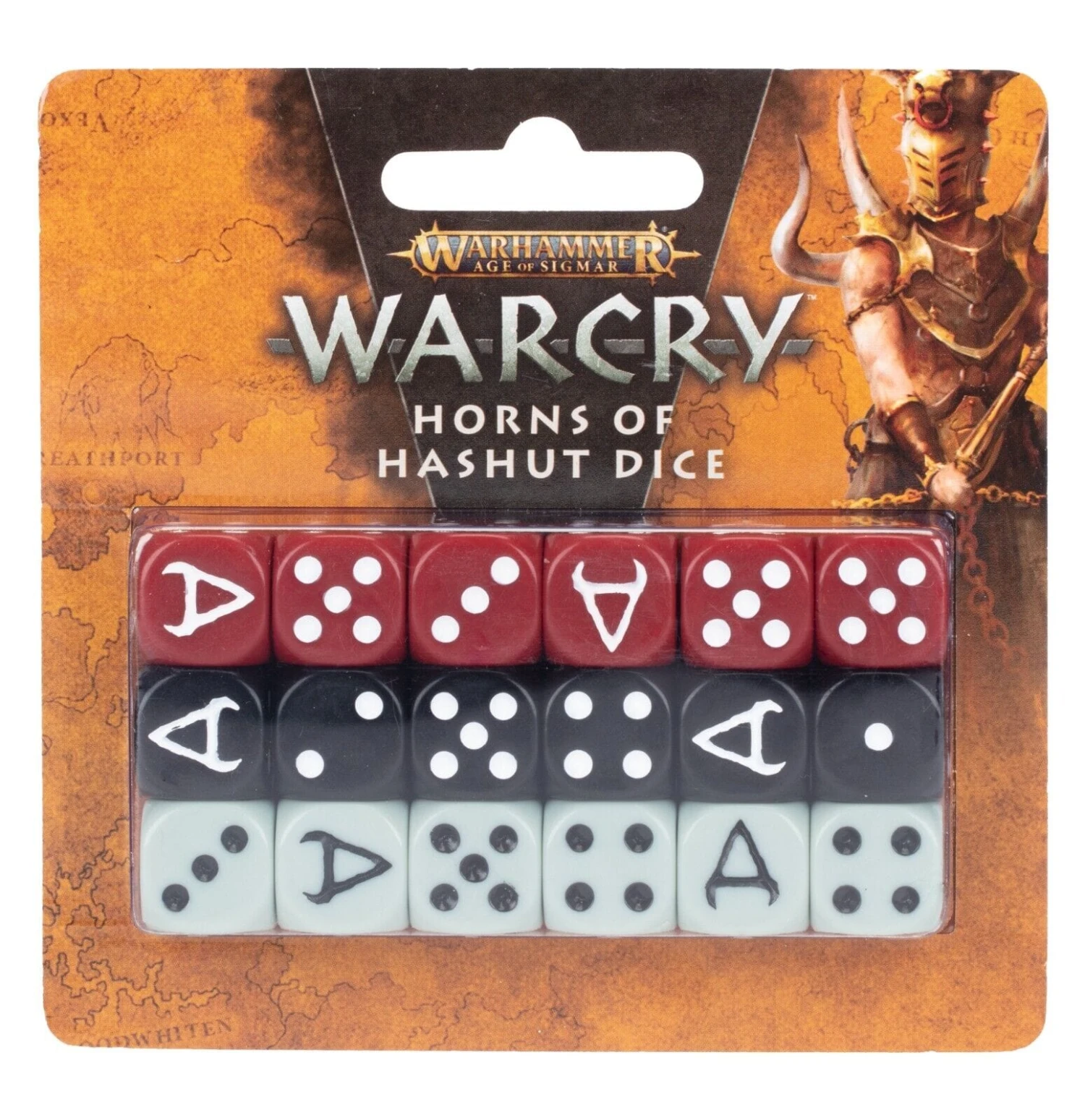 Games Workshop Dice Pack Horns Of Hashut Warcry