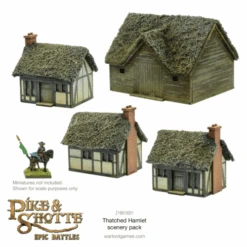 Pike & Shotte: Thatched Hamlet Scenery Pack