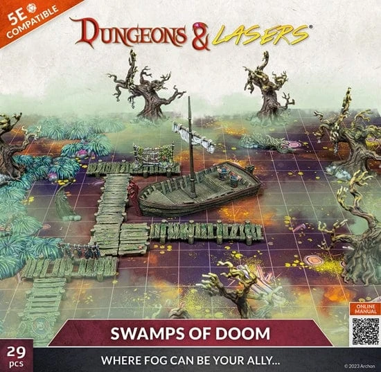 Dungeons & Lasers: Starter Set - Swamps Of Doom