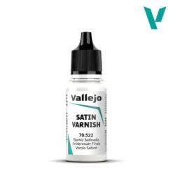 Vallejo Permanent Satin Varnish [70.522] 18mL