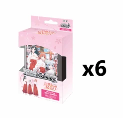Weiss Schwarz: Tying The Knot With An Amigami Sister (Japanese) Trial Deck+ [x6] Sealed Display